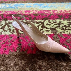 Stuart Weitzman sling backs